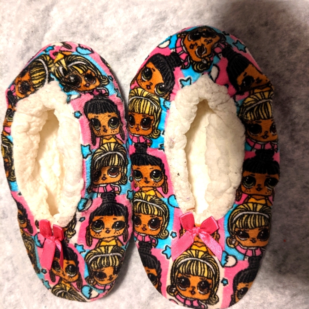 ❄️ Lol, Girls Cozy Slipper Socks